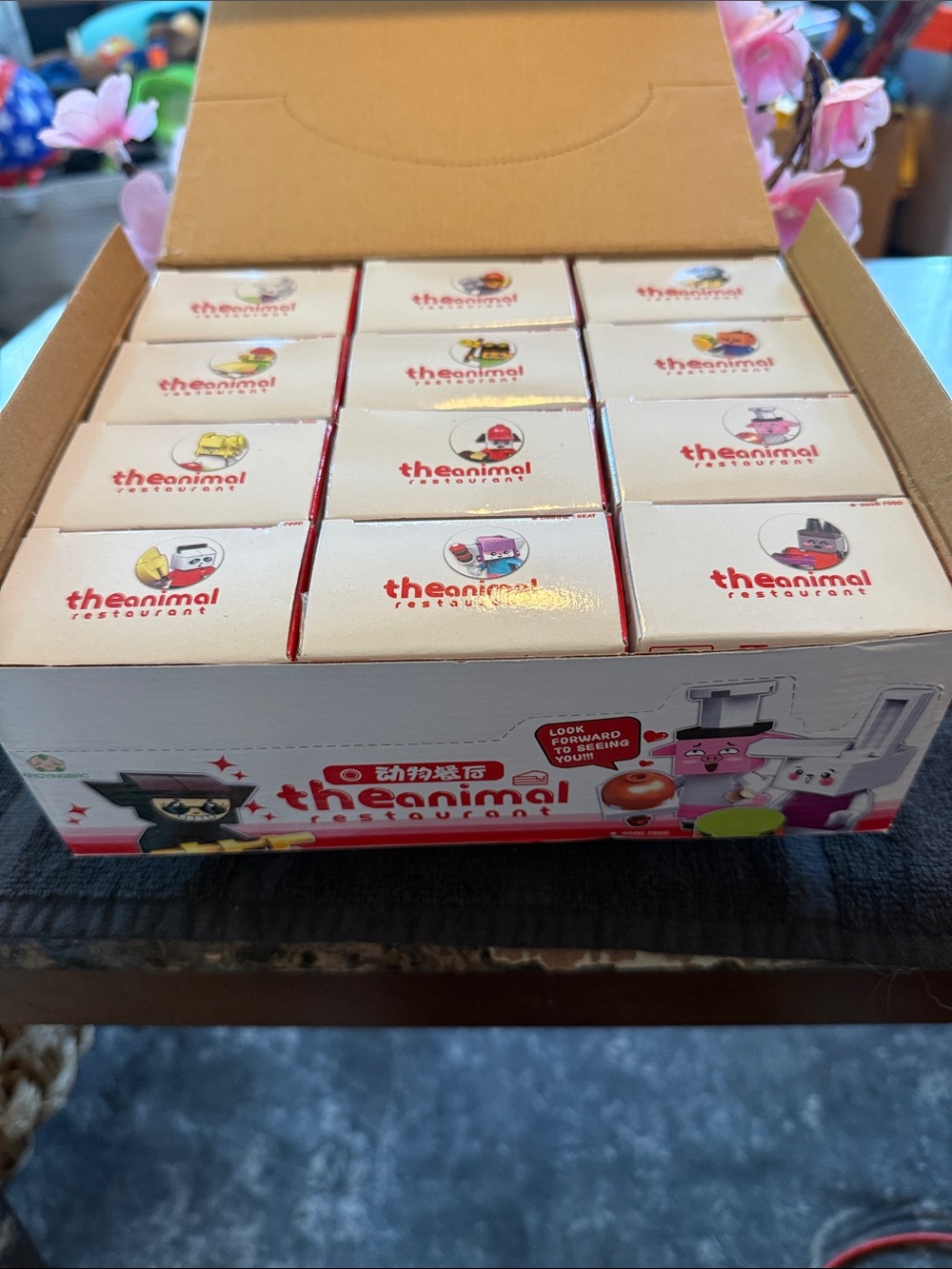 The Animal Restaurant Blind Box White and Red Packaging $9.00 per single box